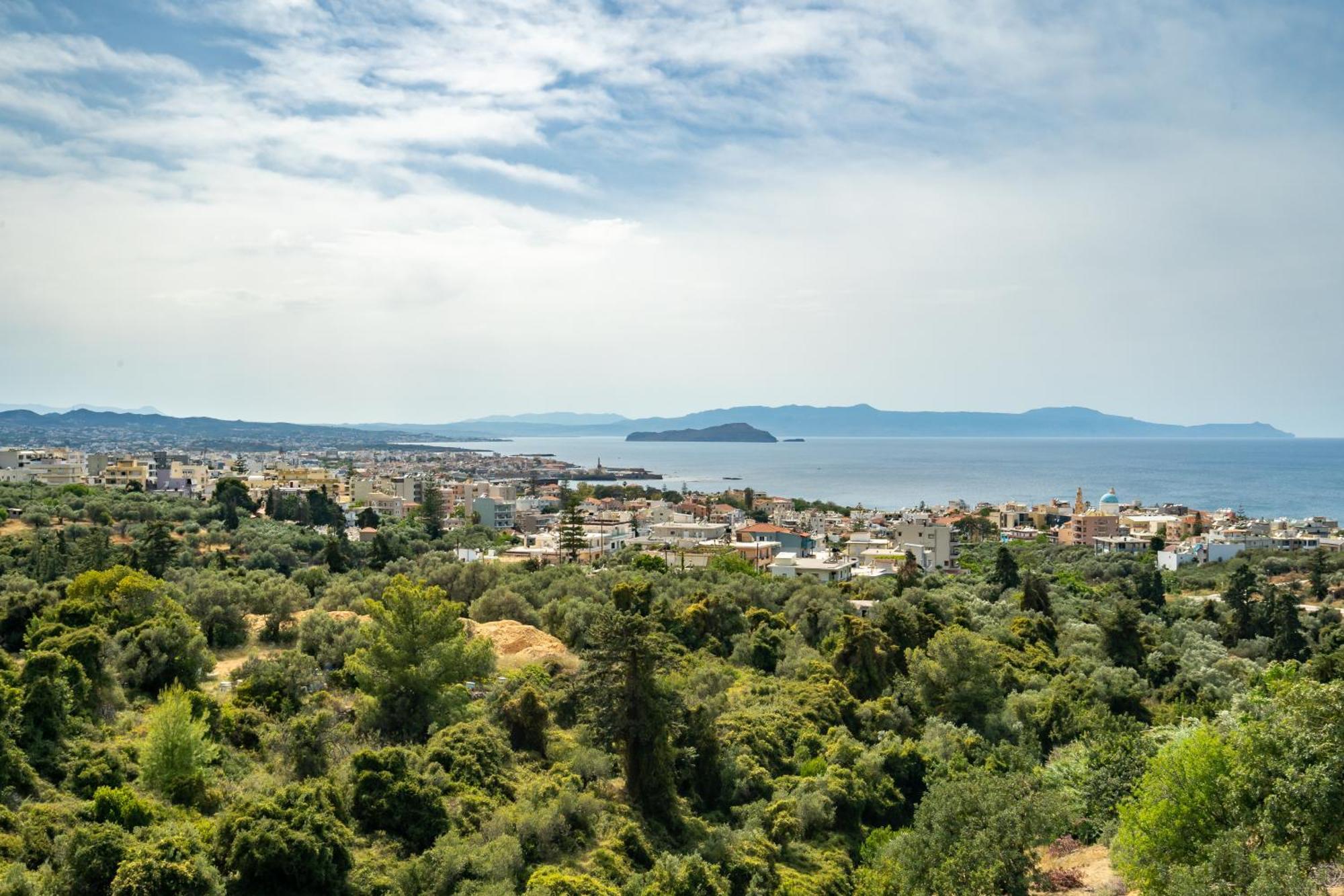 Aelia Sea View Villa Chania  Ngoại thất bức ảnh
