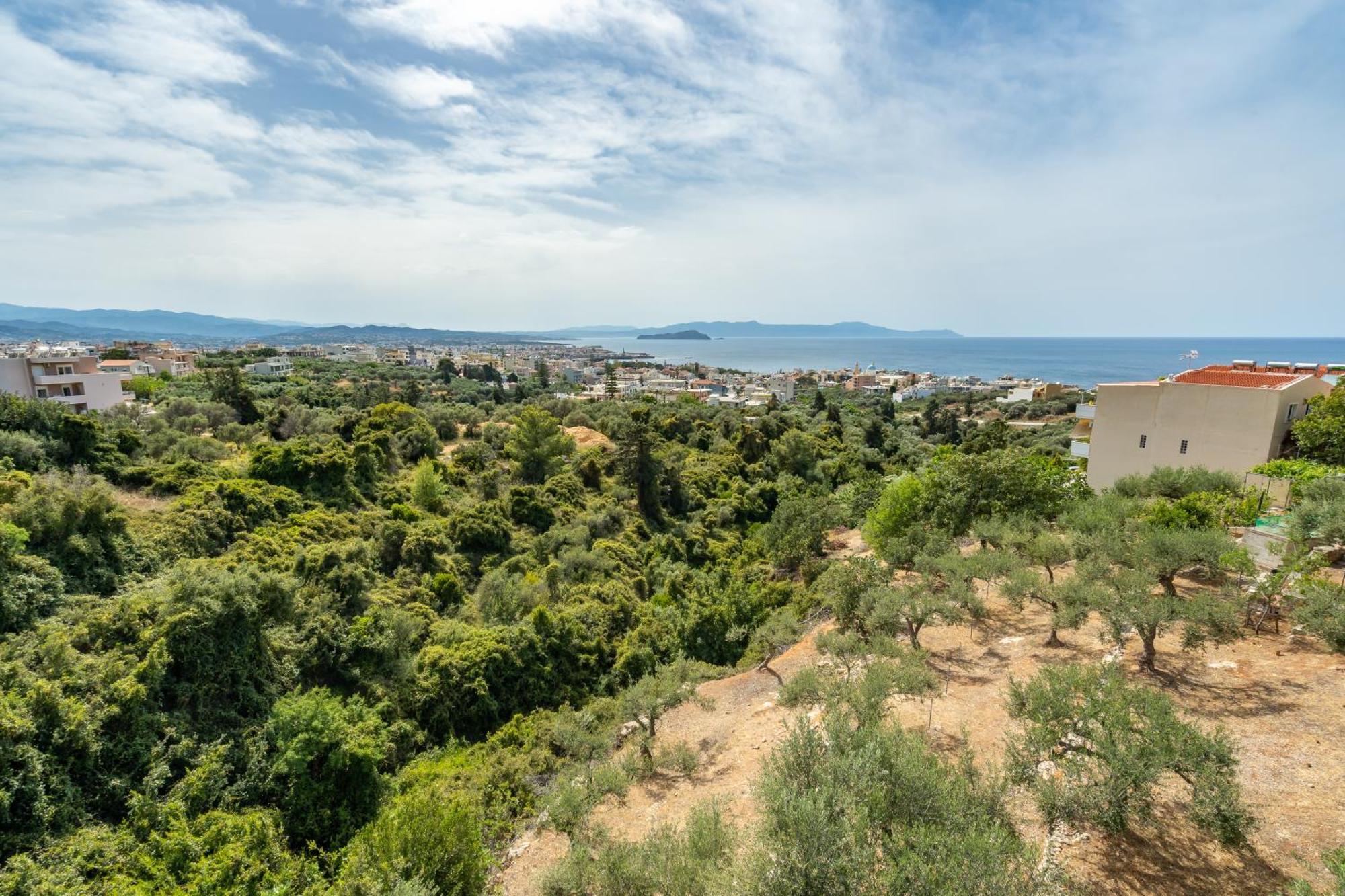 Aelia Sea View Villa Chania  Ngoại thất bức ảnh