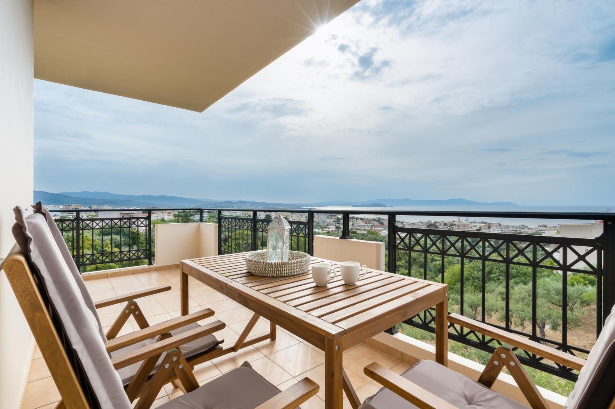 Aelia Sea View Villa Chania  Ngoại thất bức ảnh