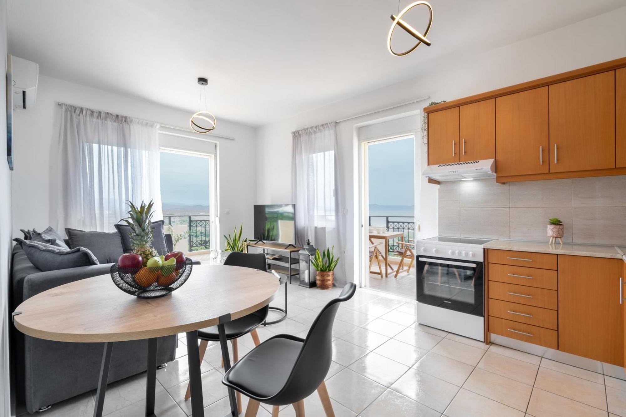Aelia Sea View Villa Chania  Ngoại thất bức ảnh