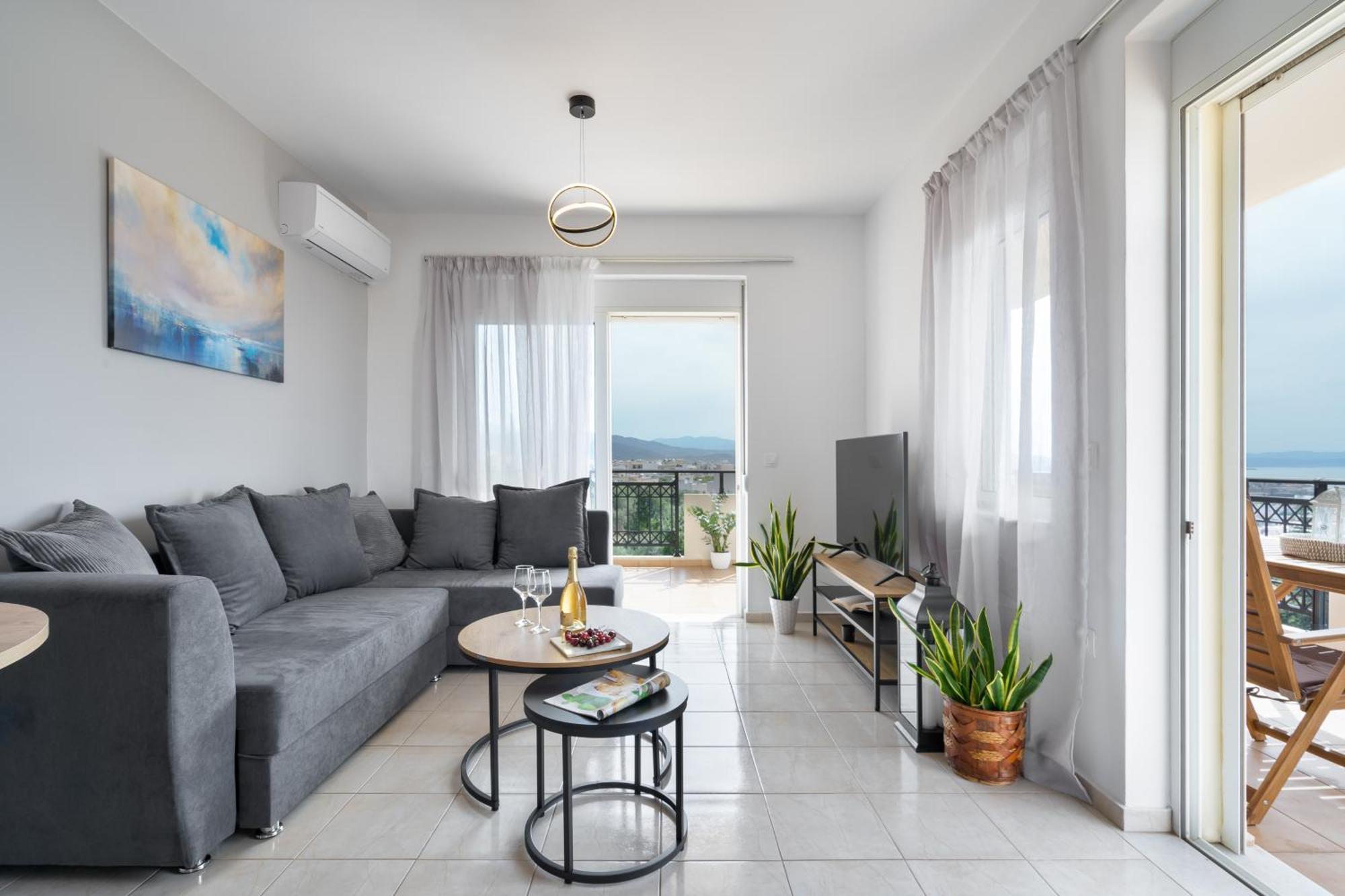 Aelia Sea View Villa Chania  Ngoại thất bức ảnh